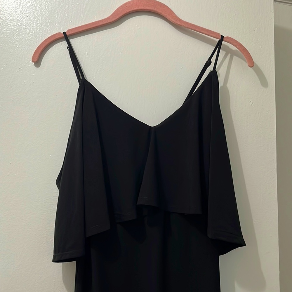 Forever 21 long black dress -New